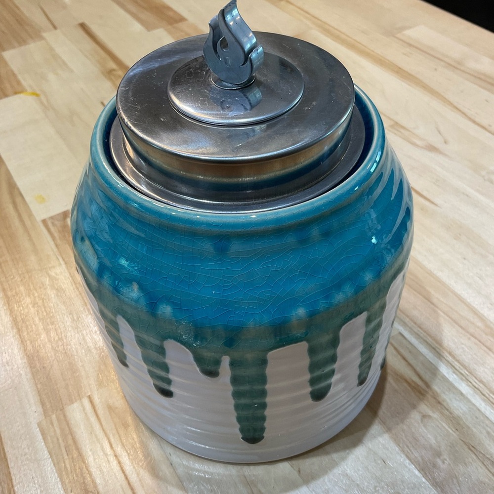 Ceramic table top torch